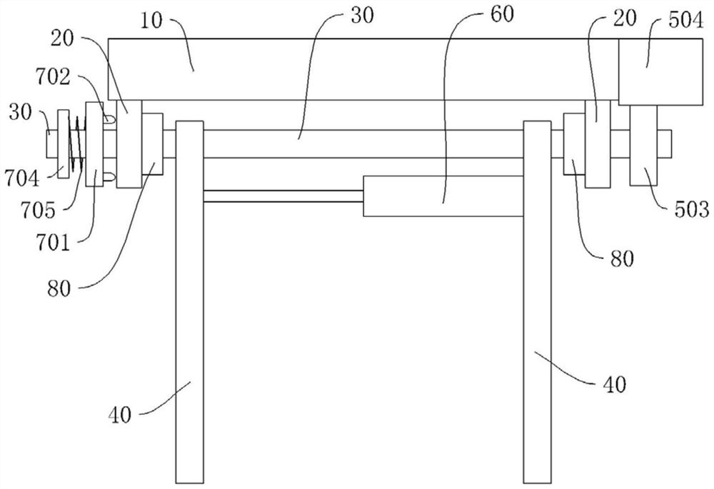 Safety protection device for hoisting graphite blank