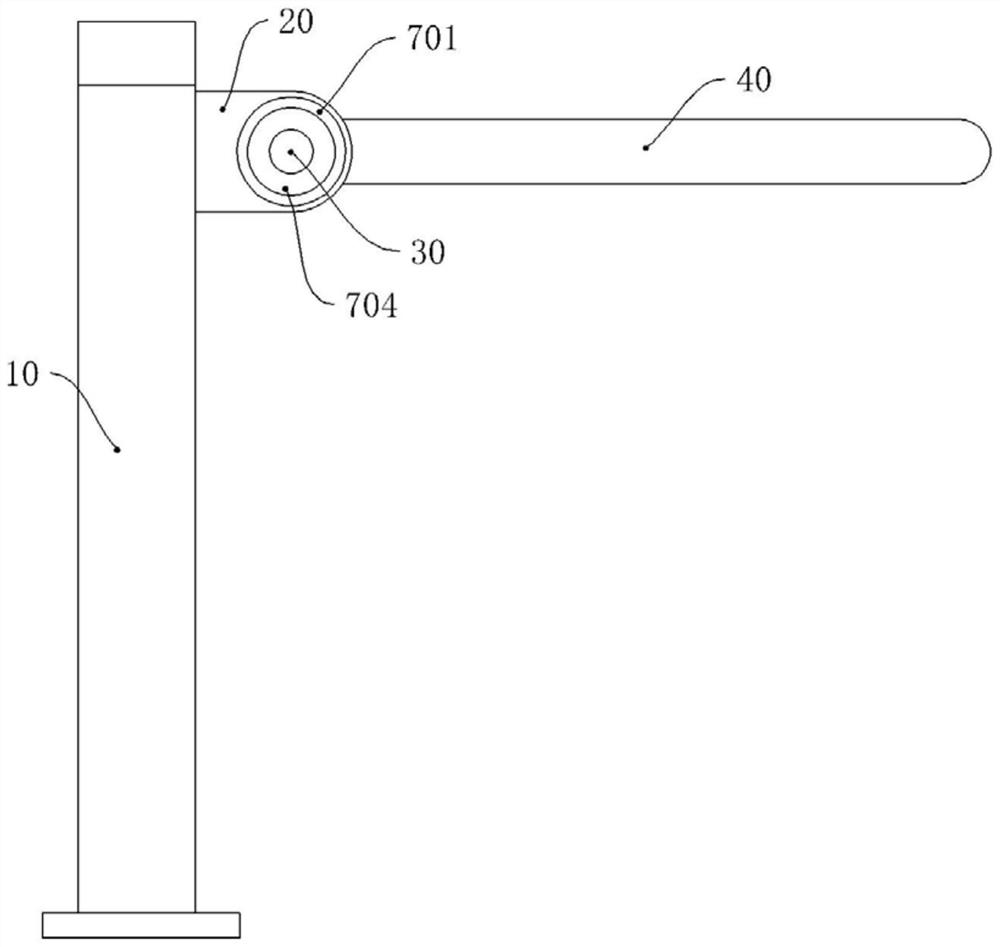 Safety protection device for hoisting graphite blank