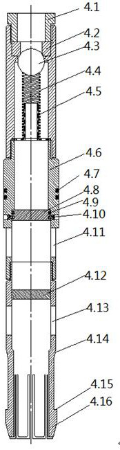 Integrated pumping and pumping combined operation under-pressure rotary pumping pipe column and plugging tool and method