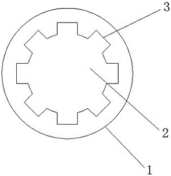 Sunshade supporting device