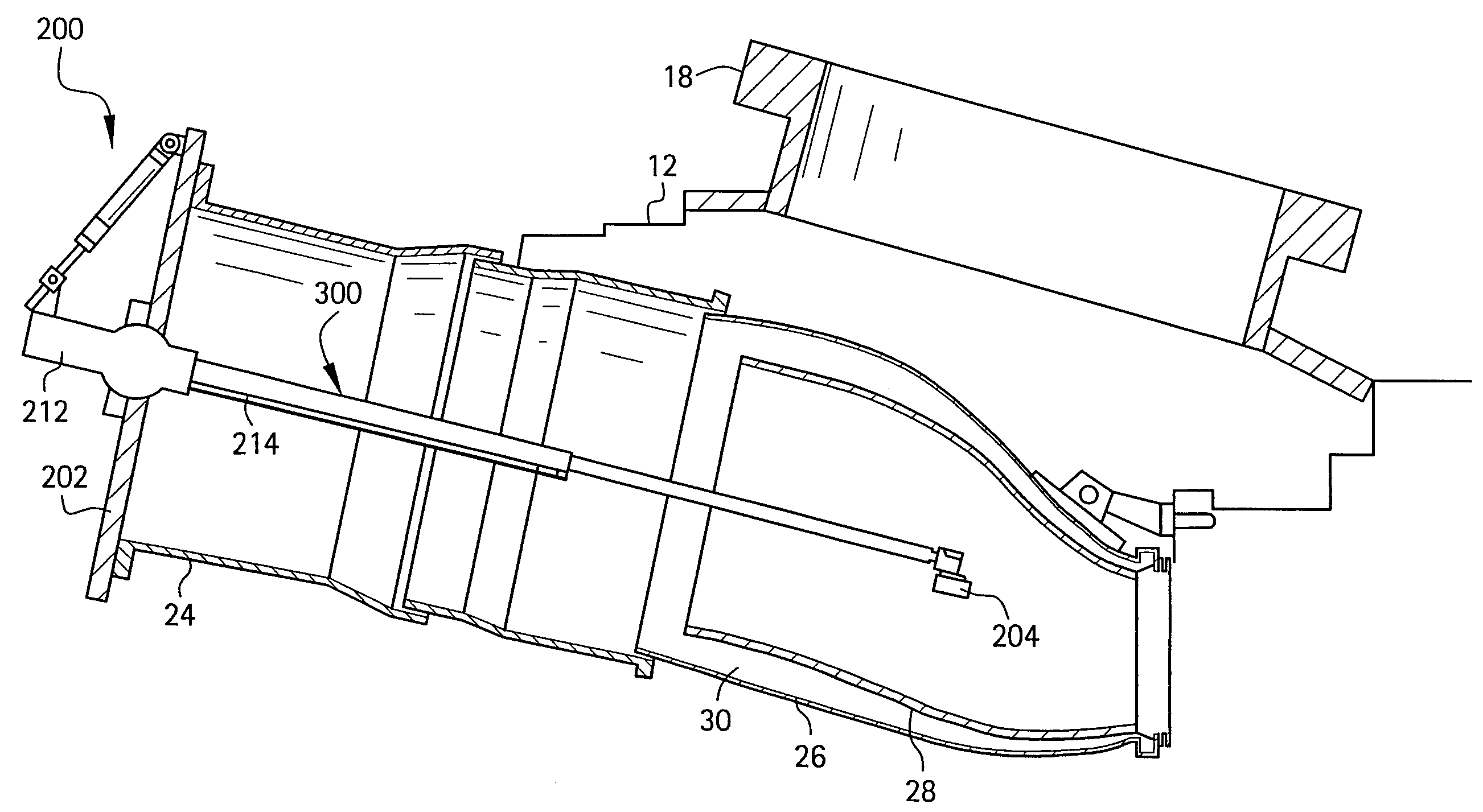 Imaging system for robotically inspecting gas turbine combustion components