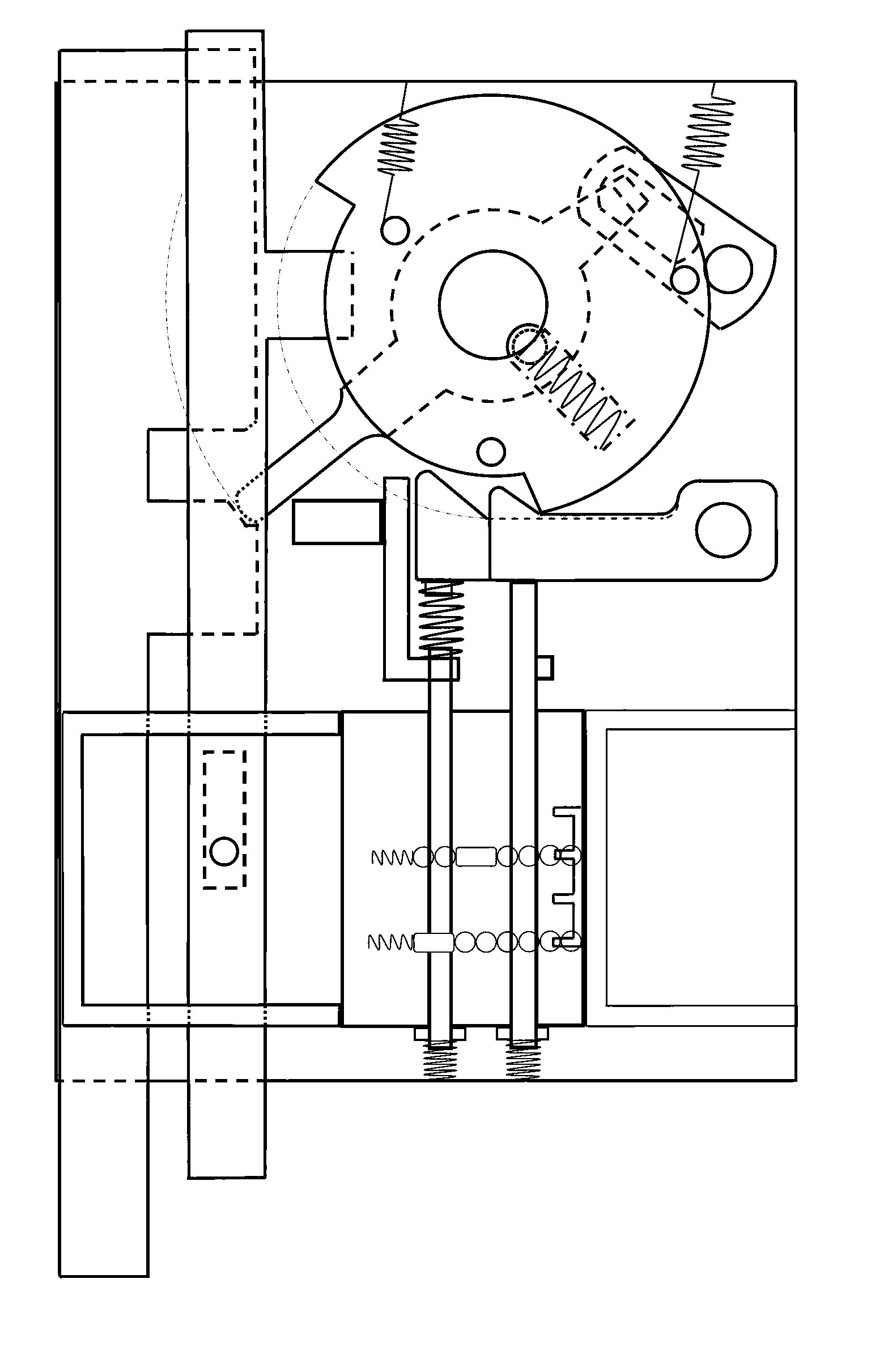 Blocking type mechanical anti-theft lock