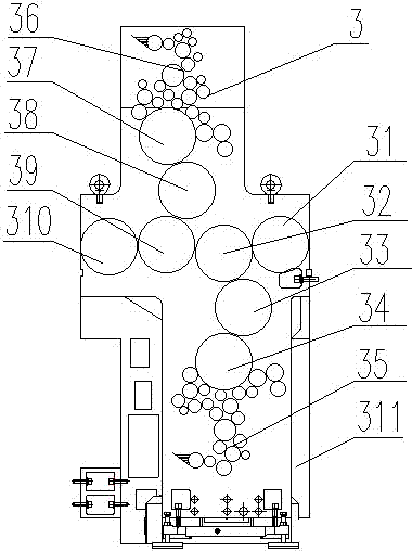 Double-face multicolor hard pressing soft offset press