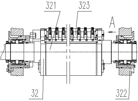 Double-face multicolor hard pressing soft offset press