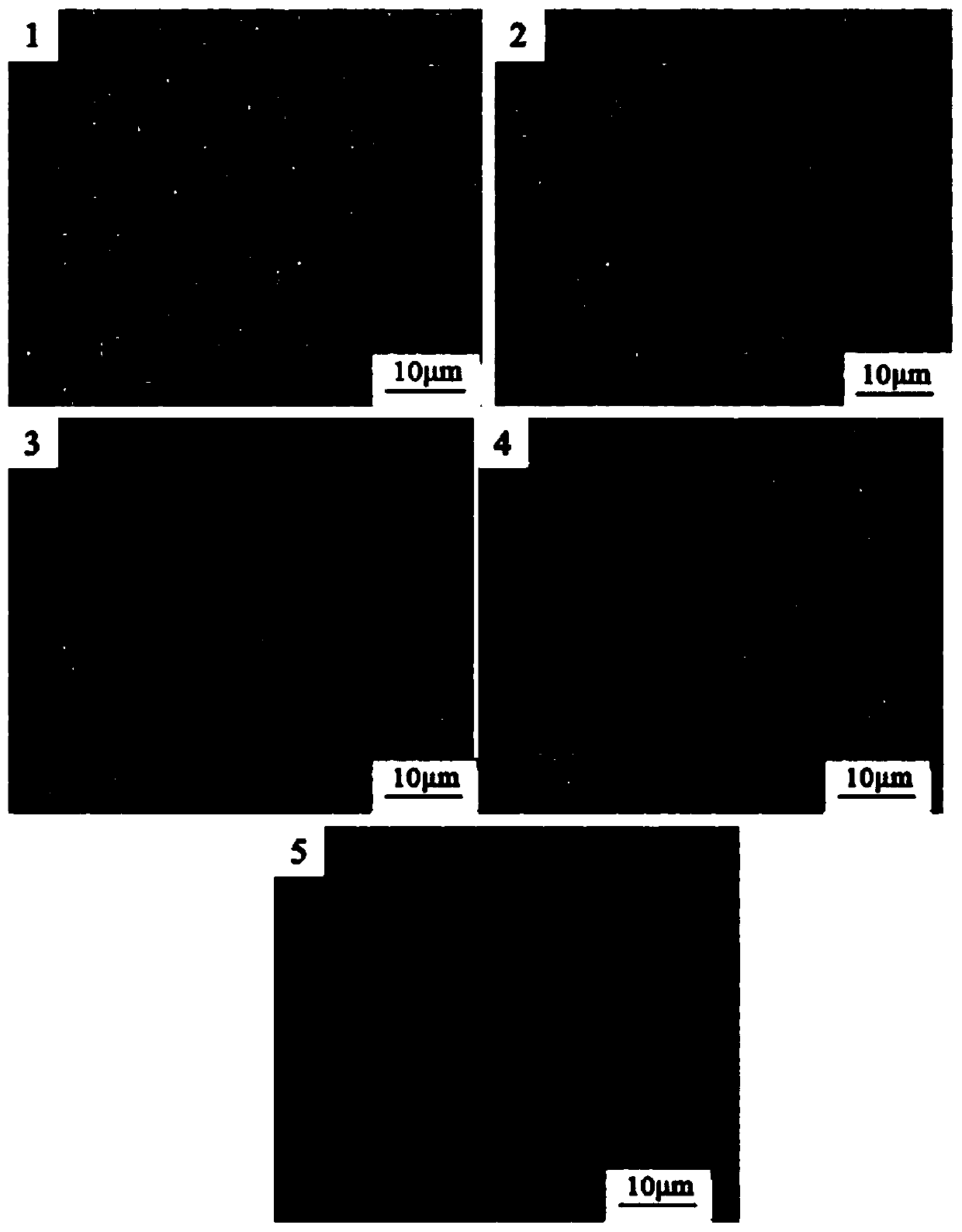 Method for filling gaps between steel plates