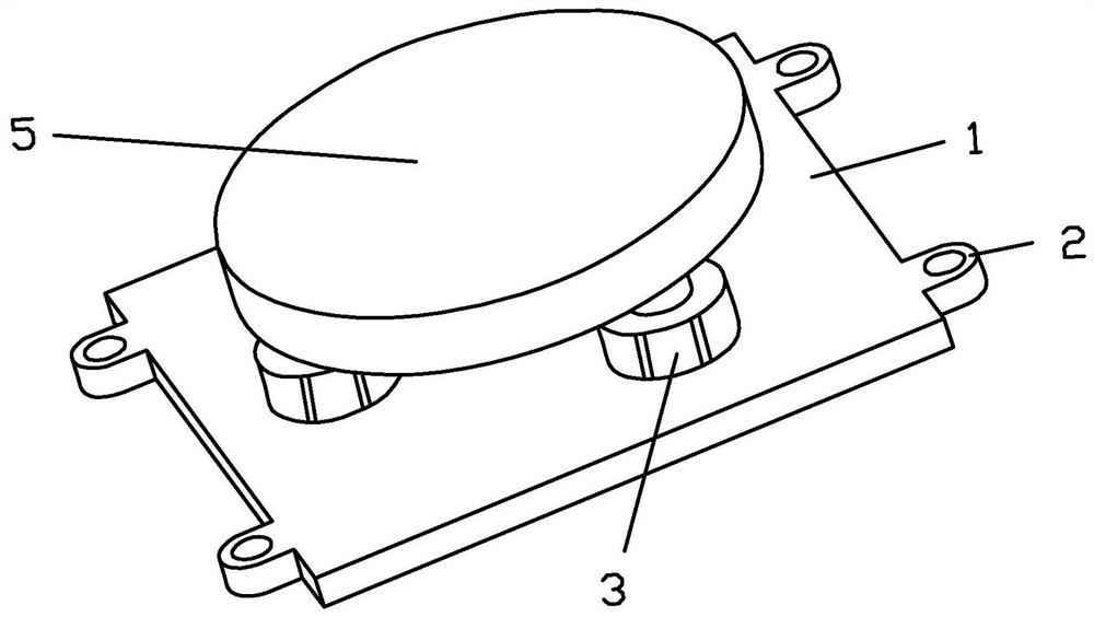 A flexible grinding device for weakly cemented rock specimens with penetrating fractures