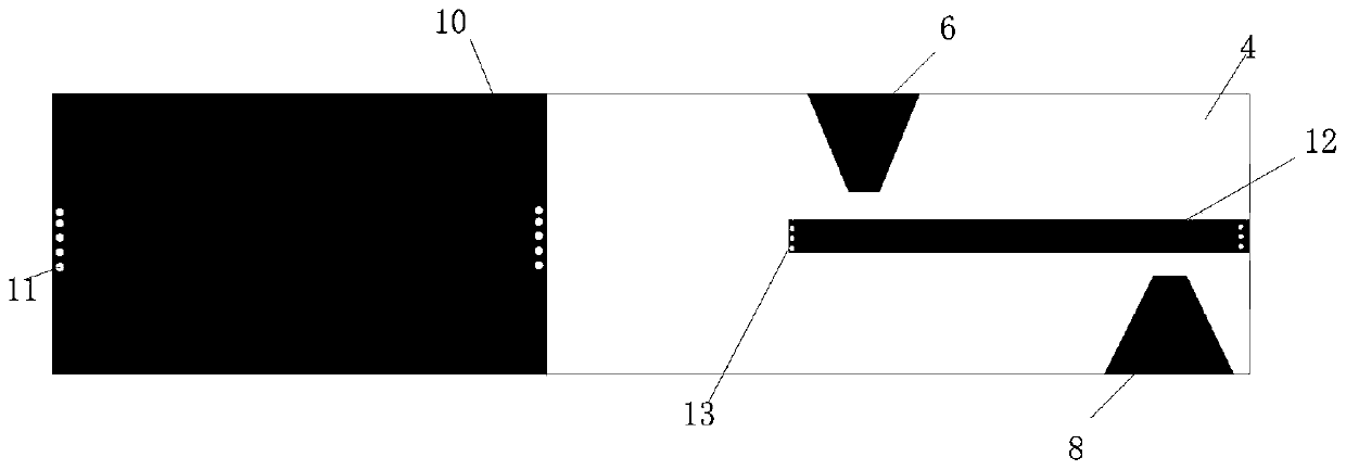 Device and method for measuring dielectric constant and metal conductivity of copper-clad plate