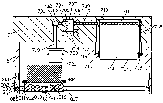 Novel high-density plate derusting device