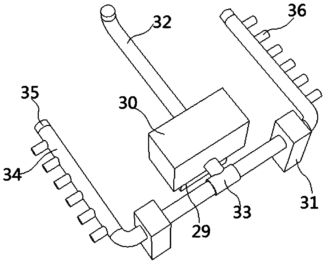 Integrated water and fertilizer irrigation equipment