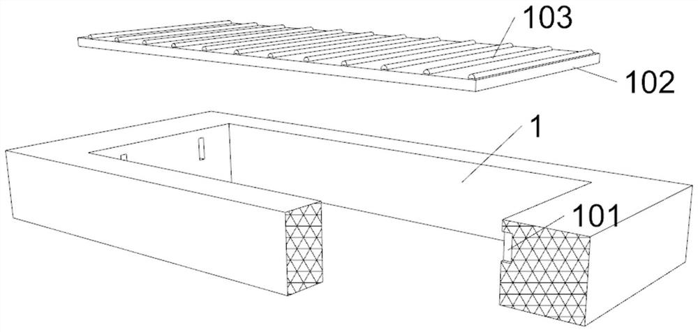 New energy gravity sensing sidewalk brick