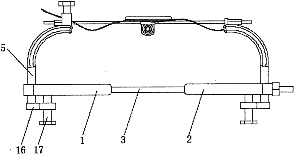 Venous transfusion leakage-proof device for operating room nursing