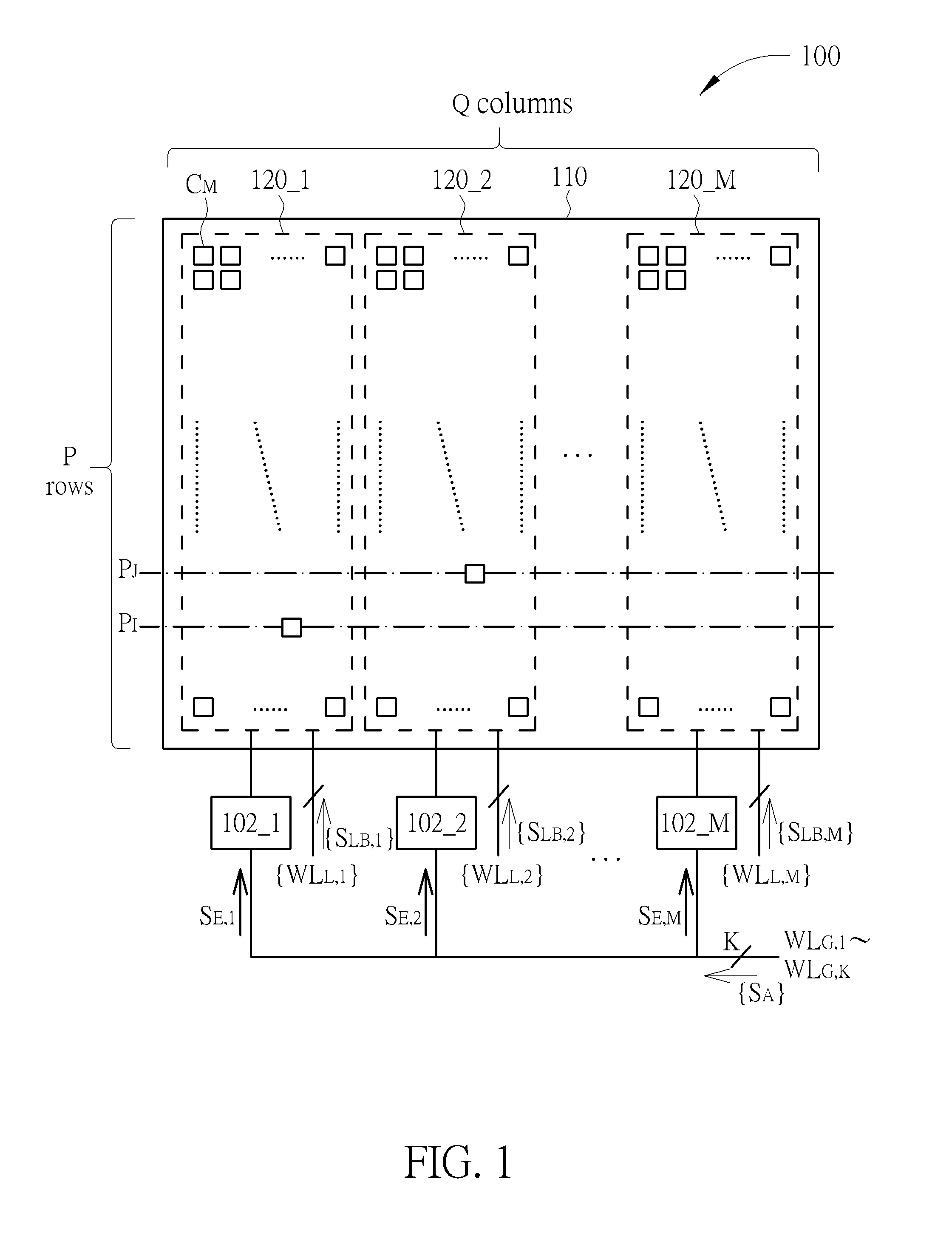 Memory architecture dividing memory cell array into independent memory banks