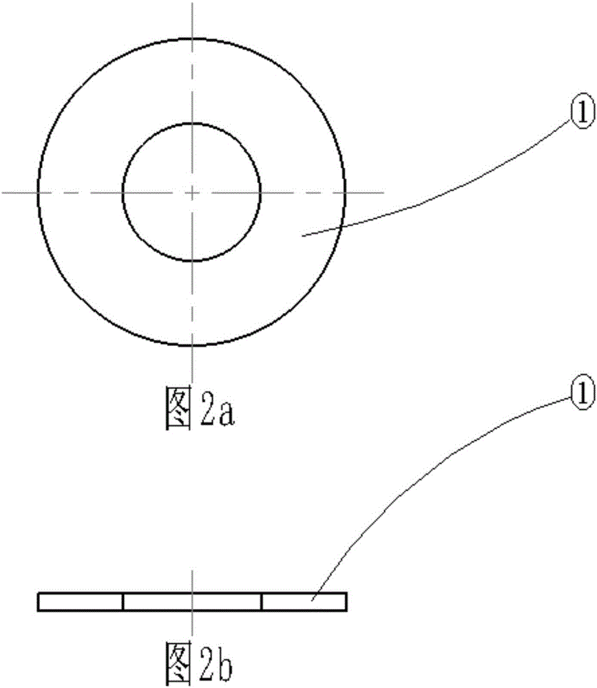 Repair assembly for screw head special for radar stealthy combat aircraft