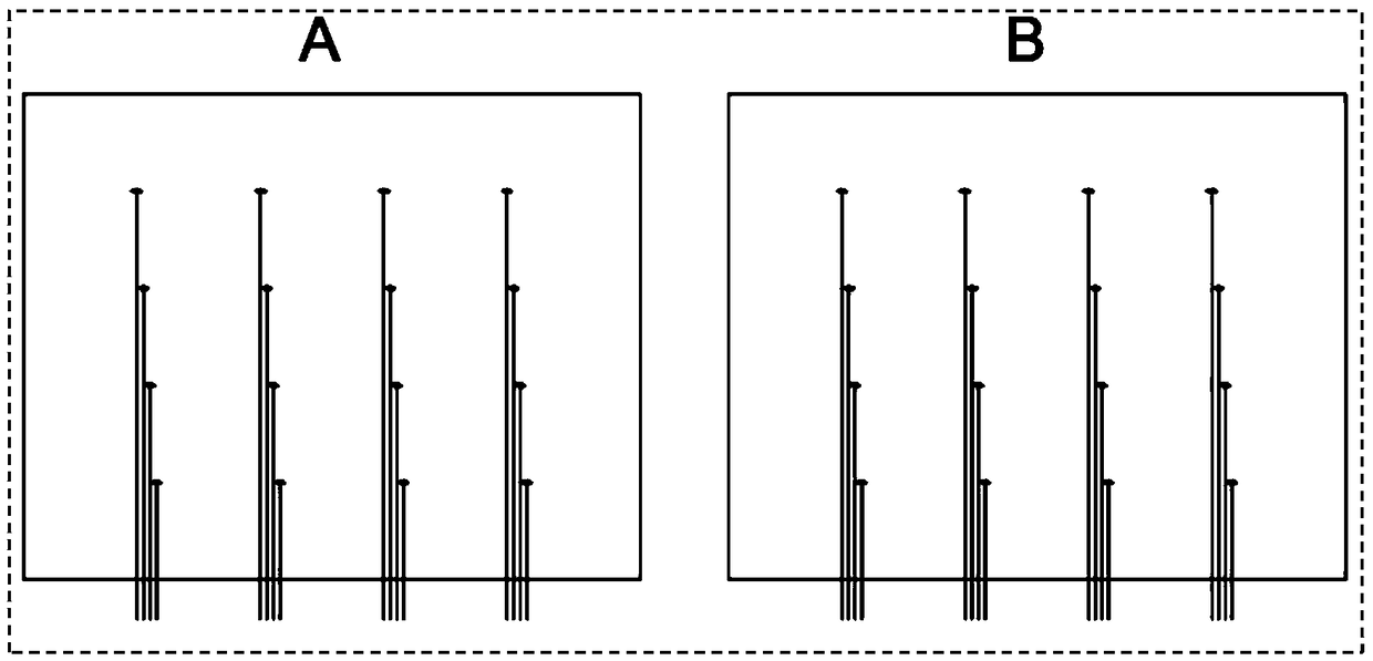 Online detection system and method for ammonia gas concentration plane distribution at outlet of SCR