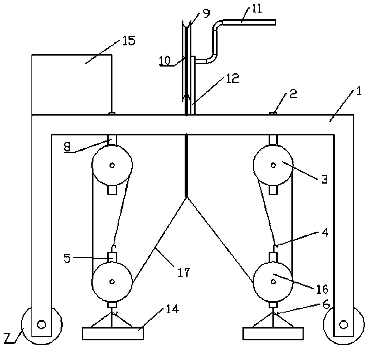 Manhole cover electromagnetism uncovering trolley