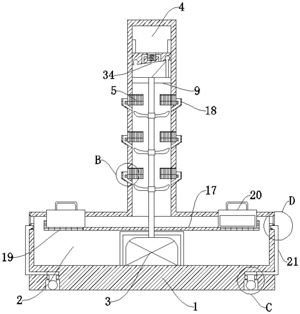 Textile dust removal device and using method thereof
