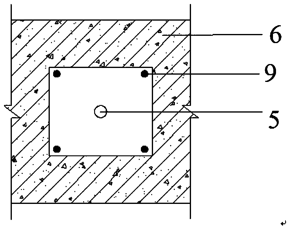 Method for leaking stoppage of underground diaphragm wall surface