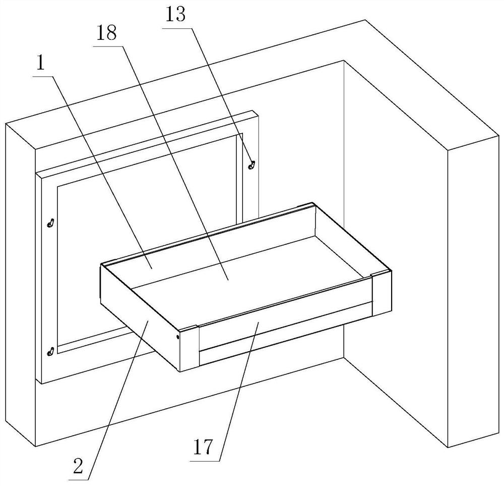 Stable assembly structure of storage device