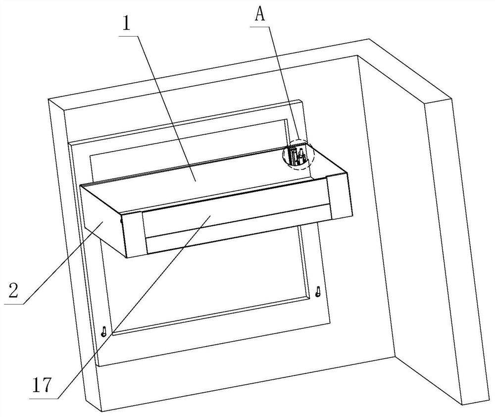 Stable assembly structure of storage device