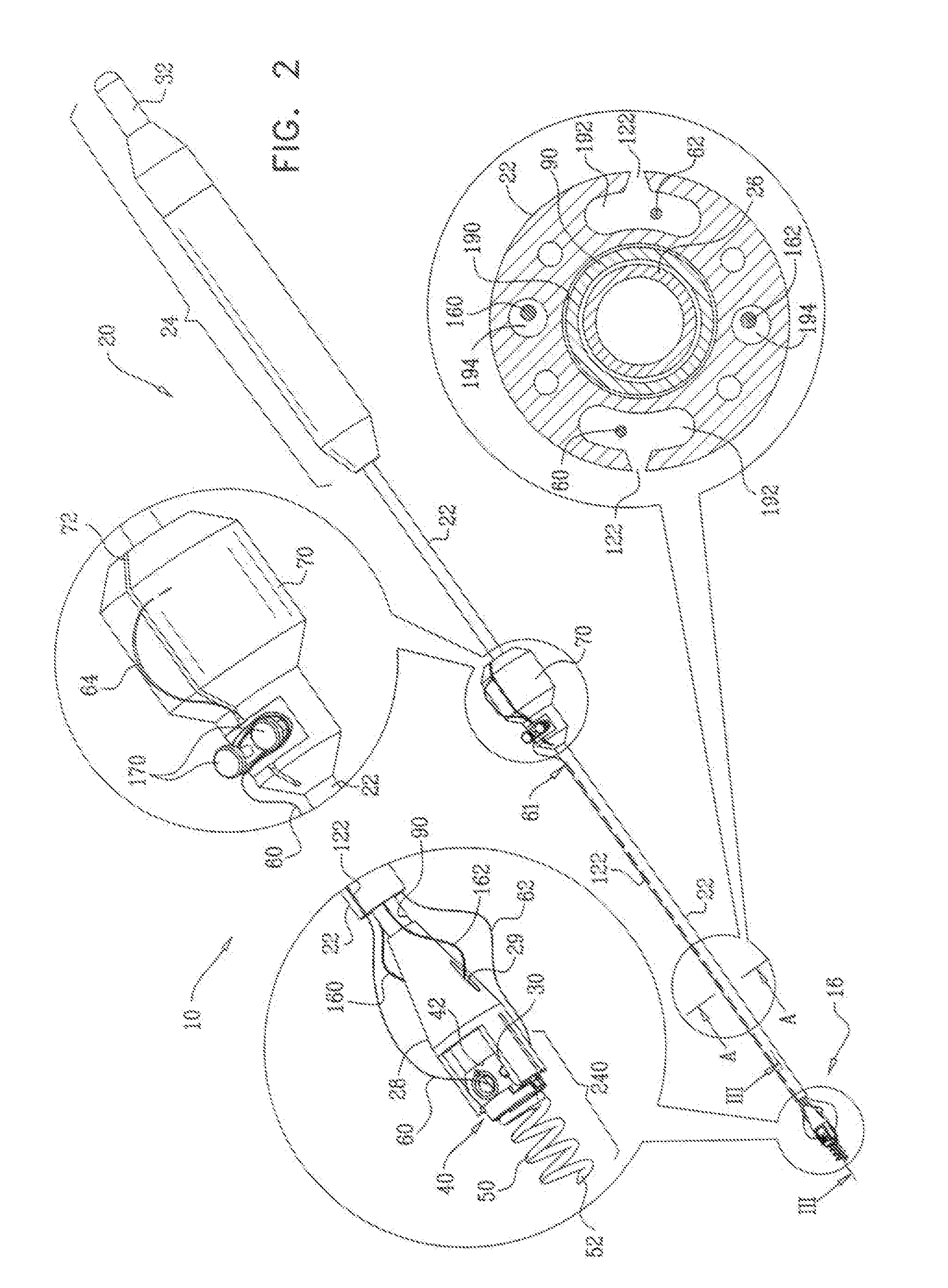 Implantation of repair chords in the heart