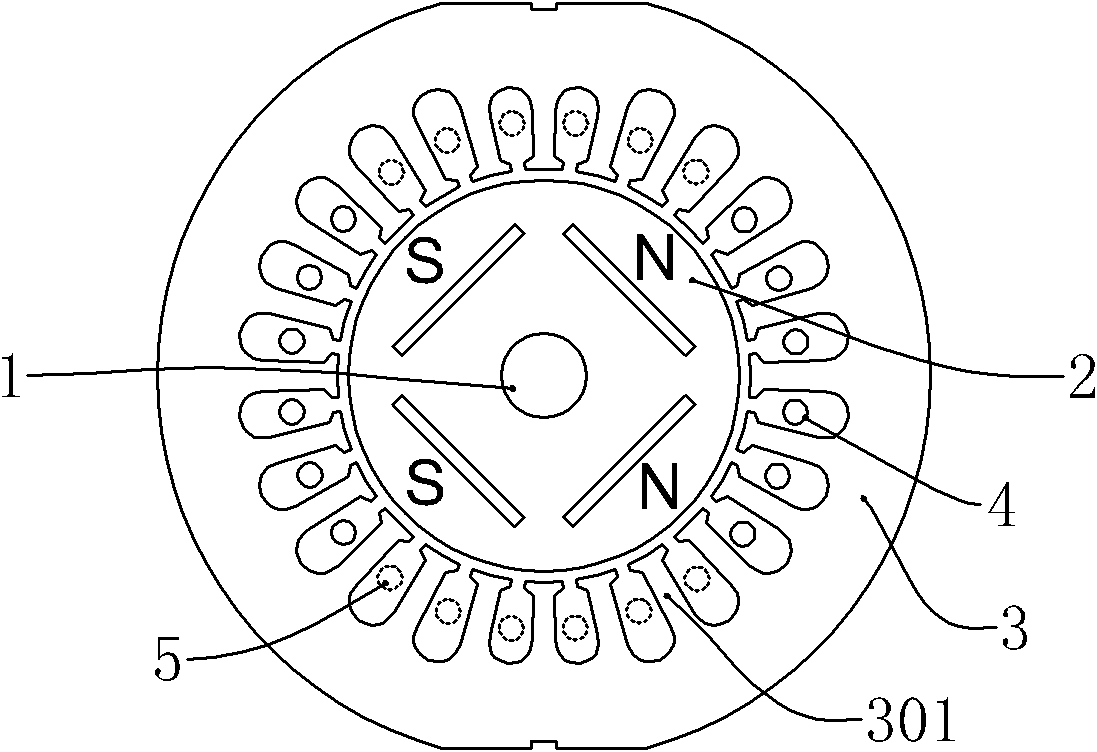 Start-up circuit and method for controlling permanent magnet synchronous motor