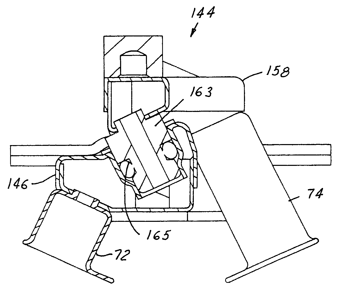 Fuel rail delivery system arrangement