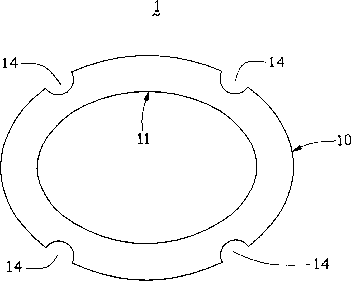 Light guiding device and luminous sign object