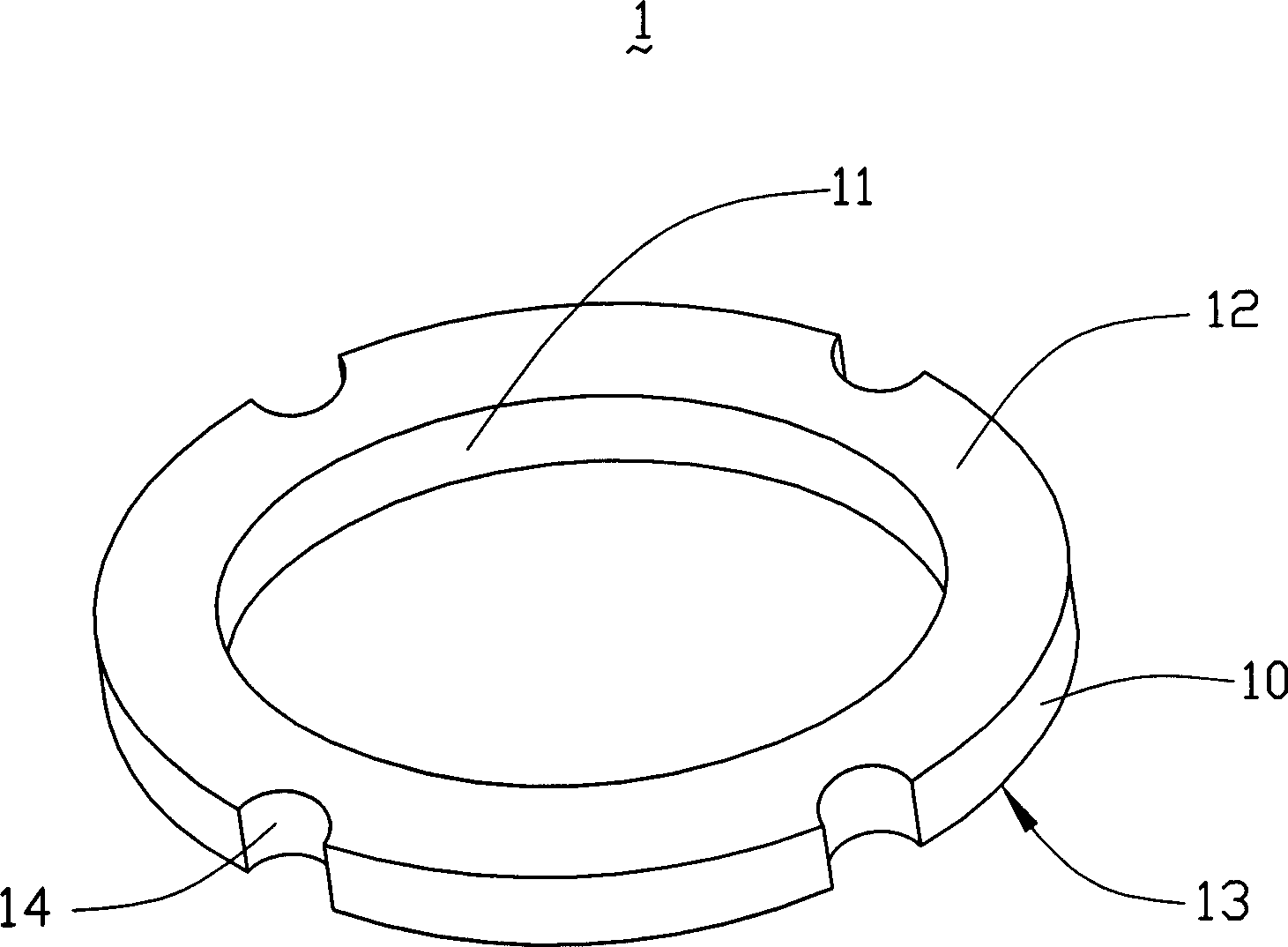 Light guiding device and luminous sign object