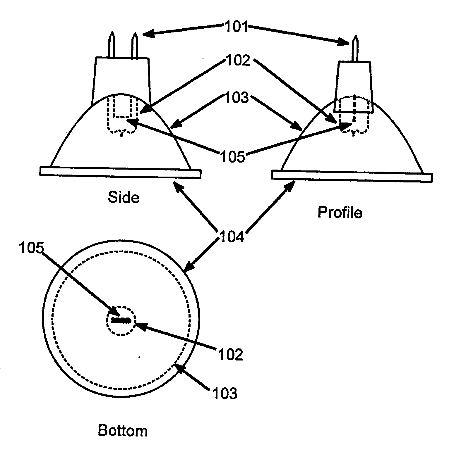 Light emitting diode replacement lamp