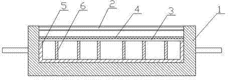 Flat-plate solar heat collector