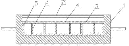 Flat-plate solar heat collector