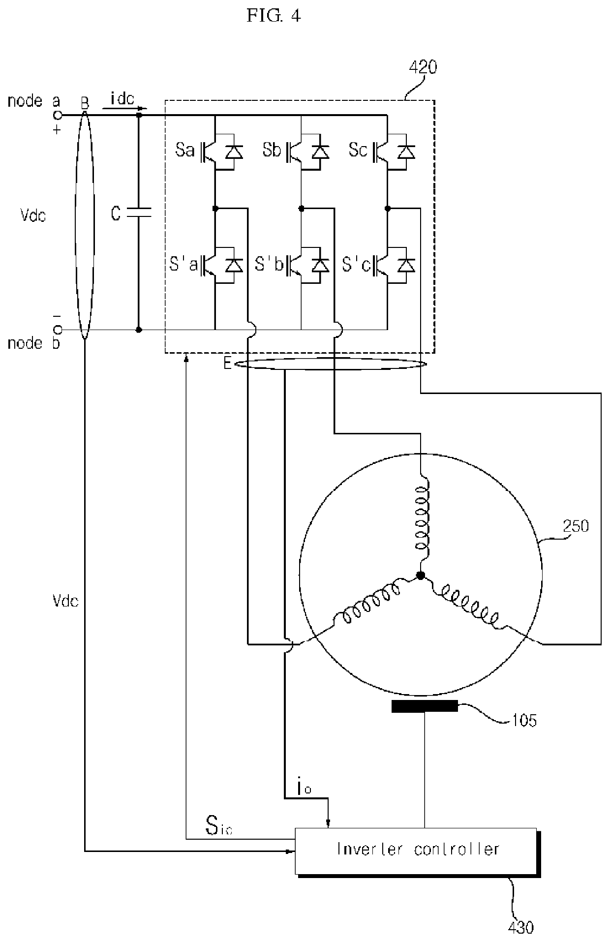 Power converting apparatus, and vehicle including the same