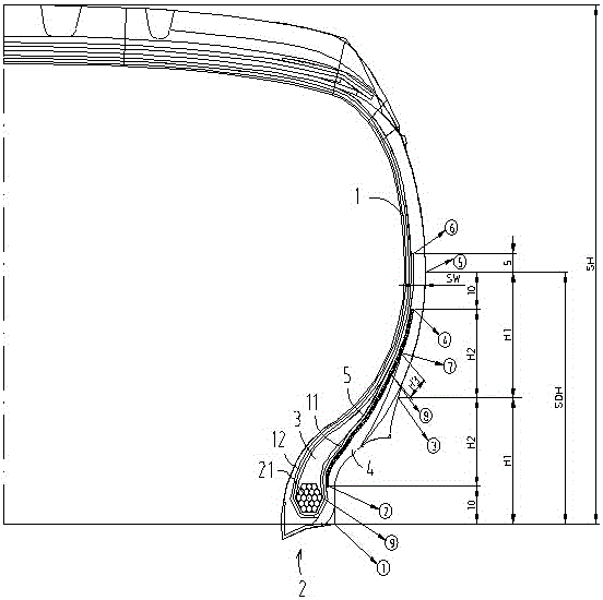 Pneumatic radial tire capable of promoting wetland grip performance