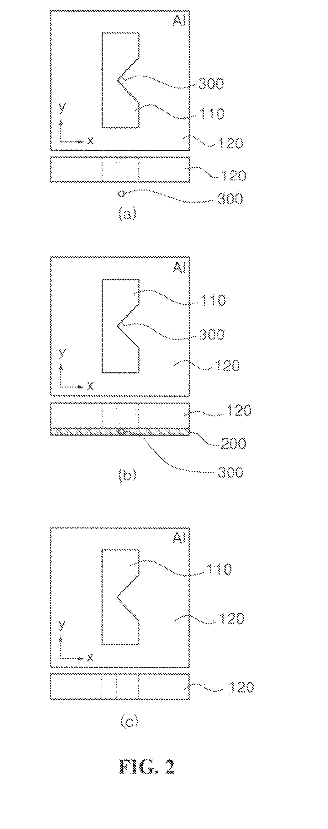 Plasmonic optical waveguide using plasmonic coupling between nano-aperture and nano-particle