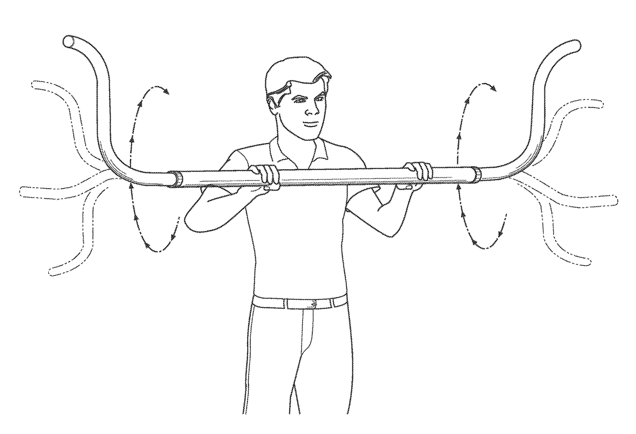 Exercise equipment and method of exercising utilizing a pulse generation