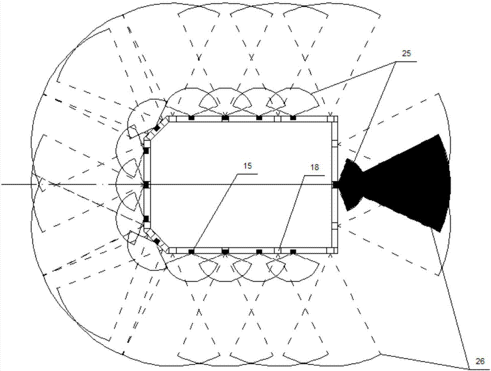 Intelligent wheel-type multi-manipulator ball picking-up robot