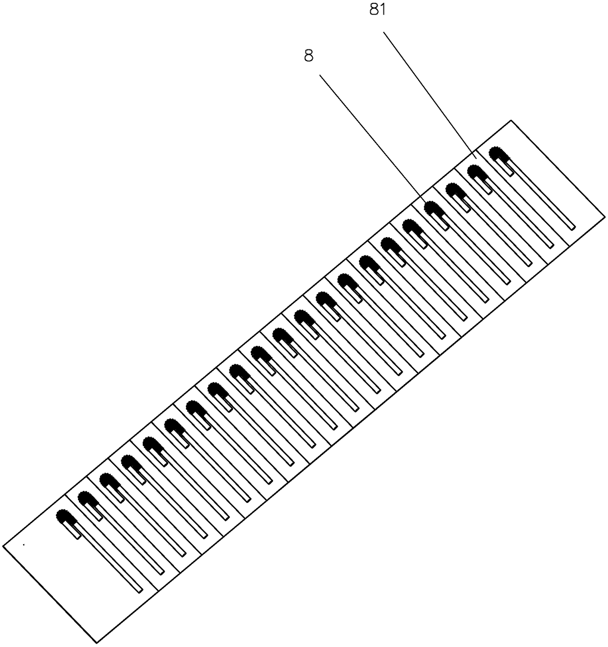 Straw packaging machine