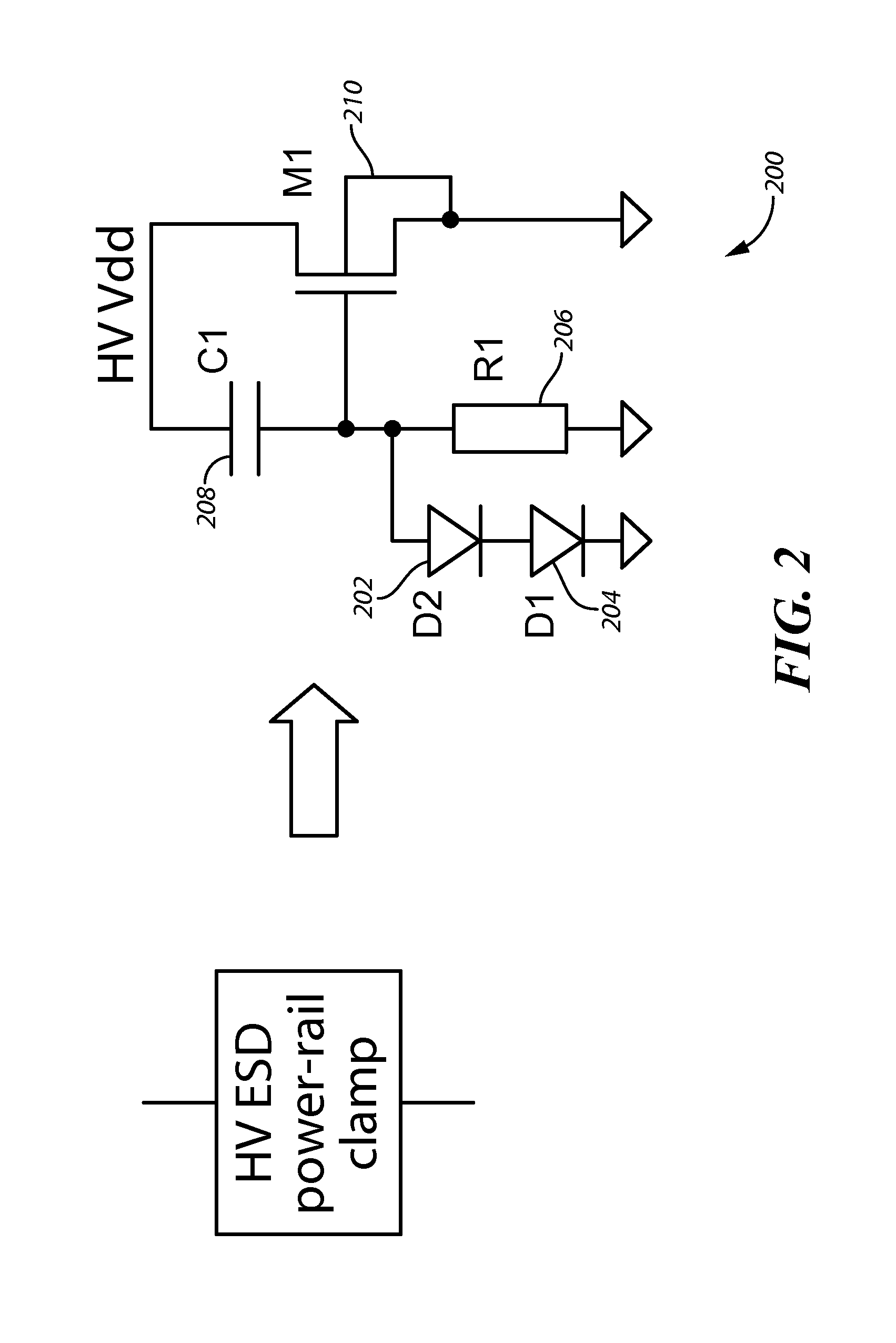 Apparatus and Method For High Voltage I/O Electro-Static Discharge Protection