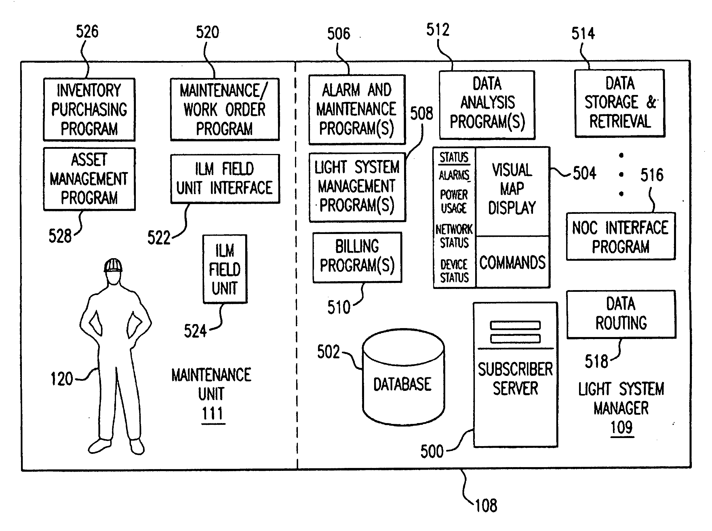 System and method for streetlight monitoring diagnostics