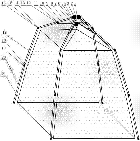 Tent for travel and leisure