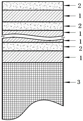 Preparation process of TiCN multilayer composite coating layer on slotting cutter surface of steam turbine rotor