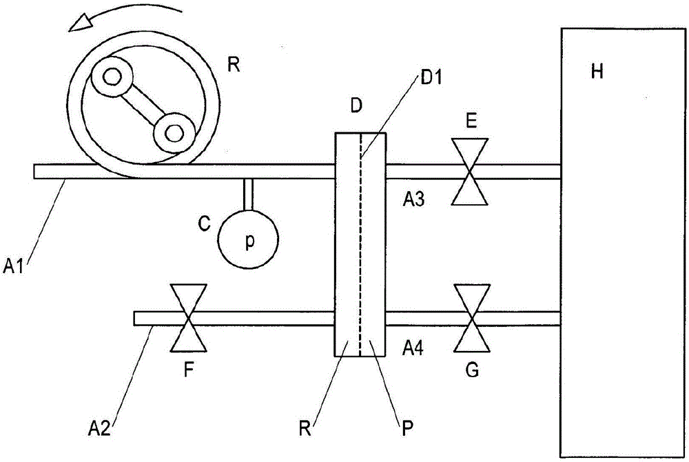 Method for identifying a filter