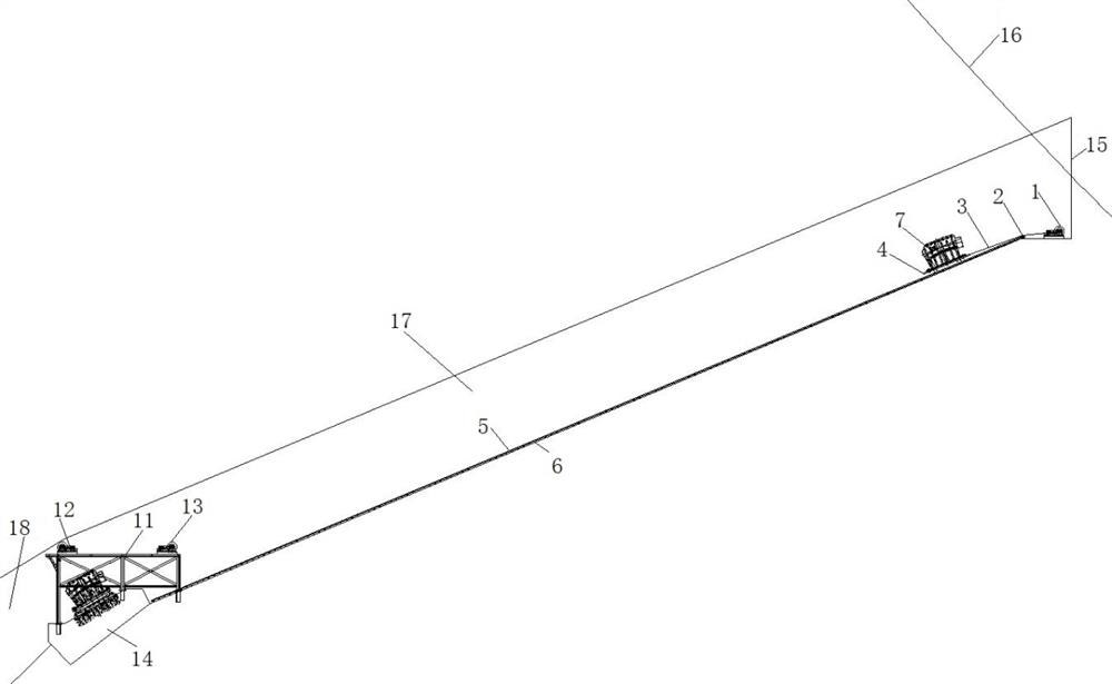 Installation and construction method for deeply-buried tunnel type anchorage splay saddle