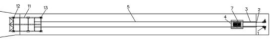 Installation and construction method for deeply-buried tunnel type anchorage splay saddle