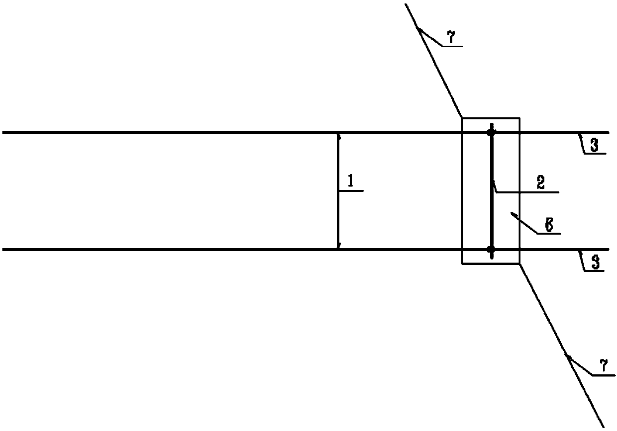 Hydropower station wire outlet anchor point anchoring method and structure