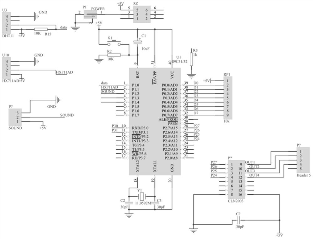 Multifunctional baby crib and control method thereof