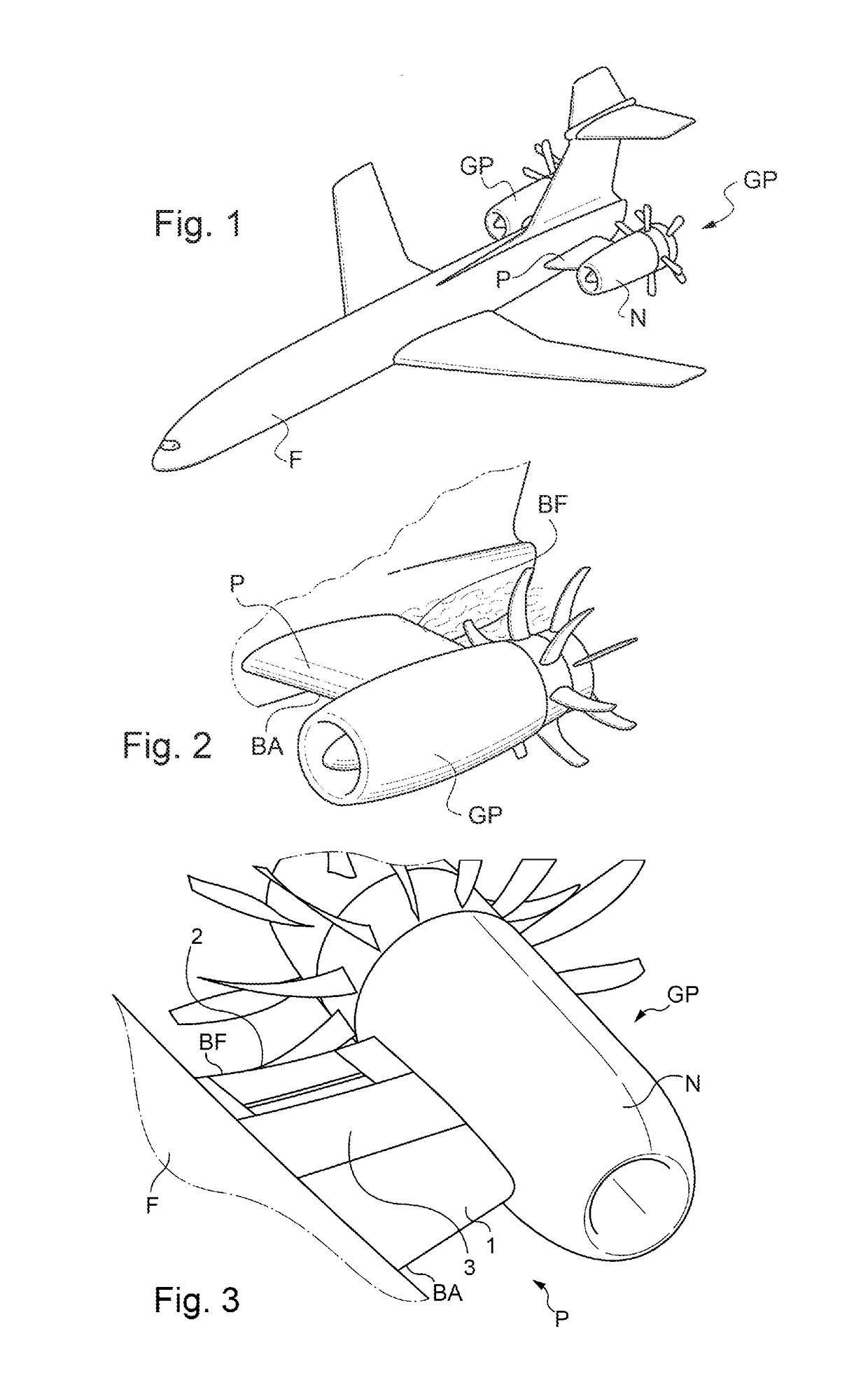 Device for reducing aerodynamic disturbances in the wake of an aerodynamic profile by variable-distribution blowing on the top side and the underside