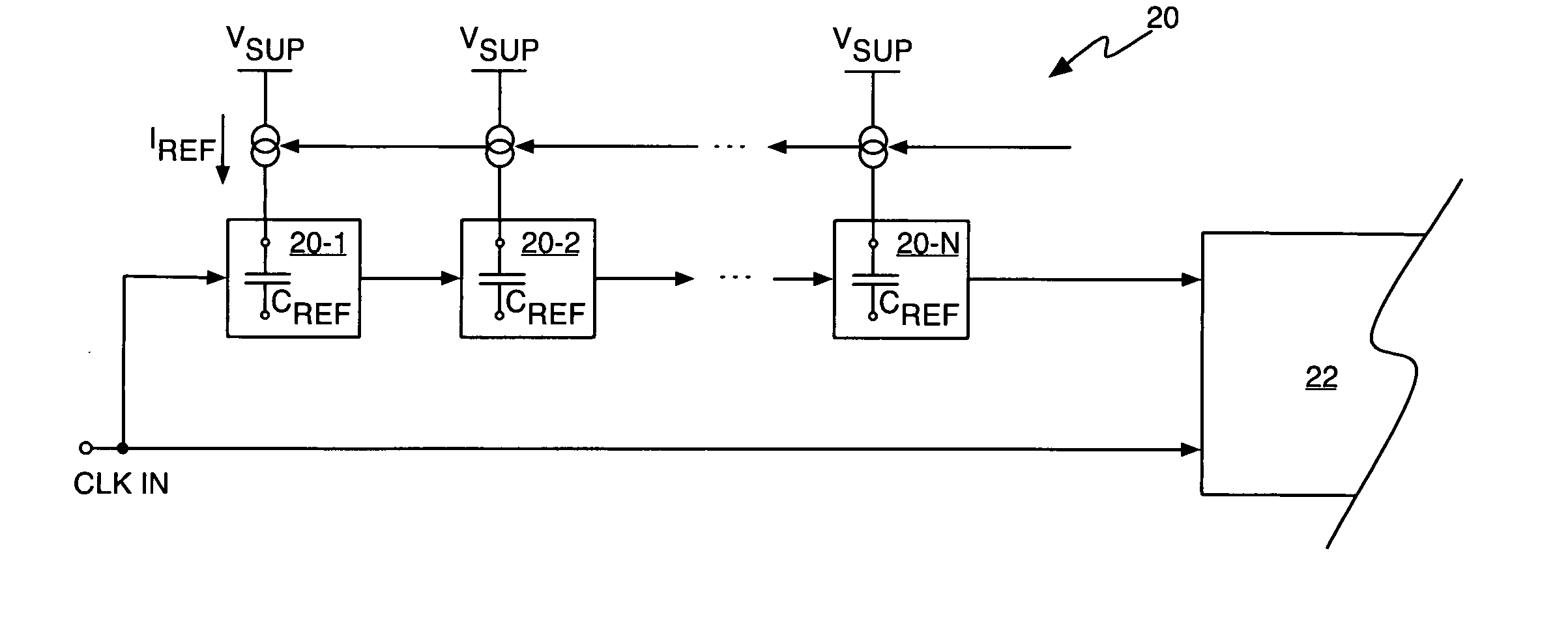 Switched capacitor circuit compensation apparatus and method