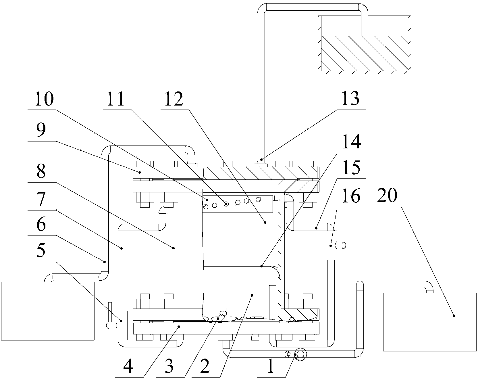 Energy-saving pump driven by low-grade heat sources and based on phase change of working media and pump unit