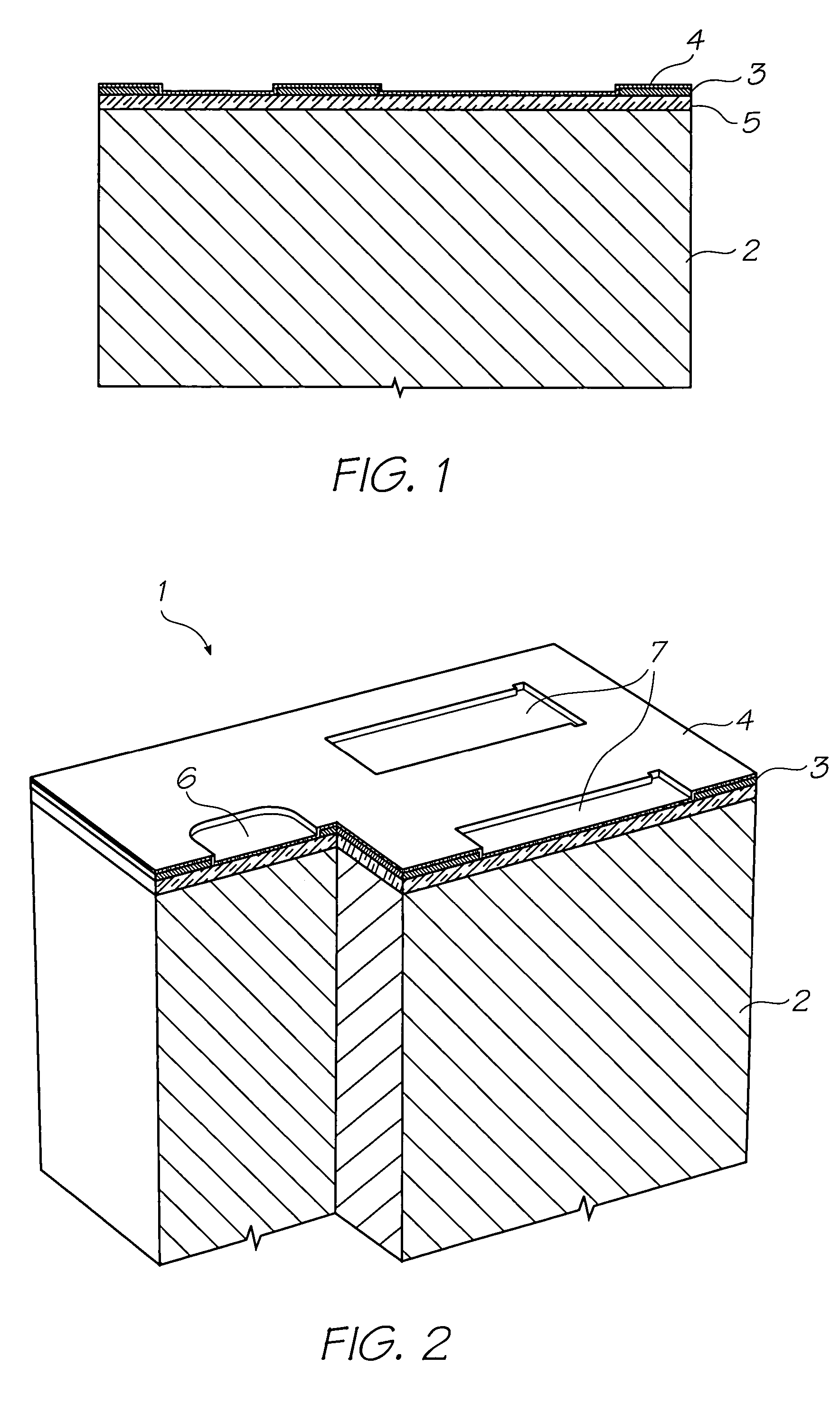 Inkjet printhead with multiple heater elements and cross bracing